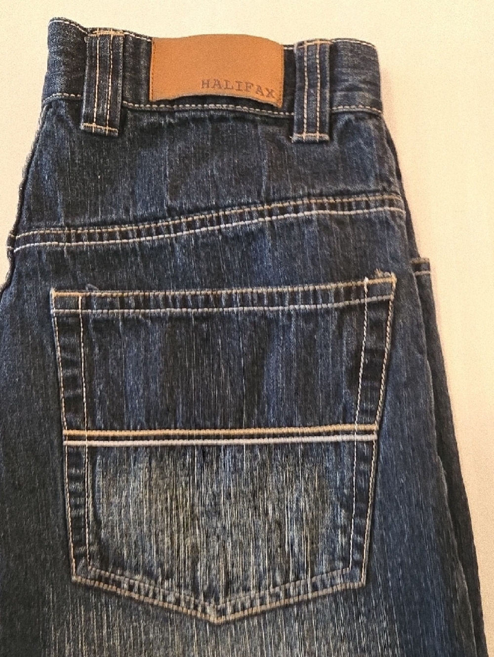 Blue Denim Jeans Trio - Classic Dark & Medium Blue - Picture 7 of 8